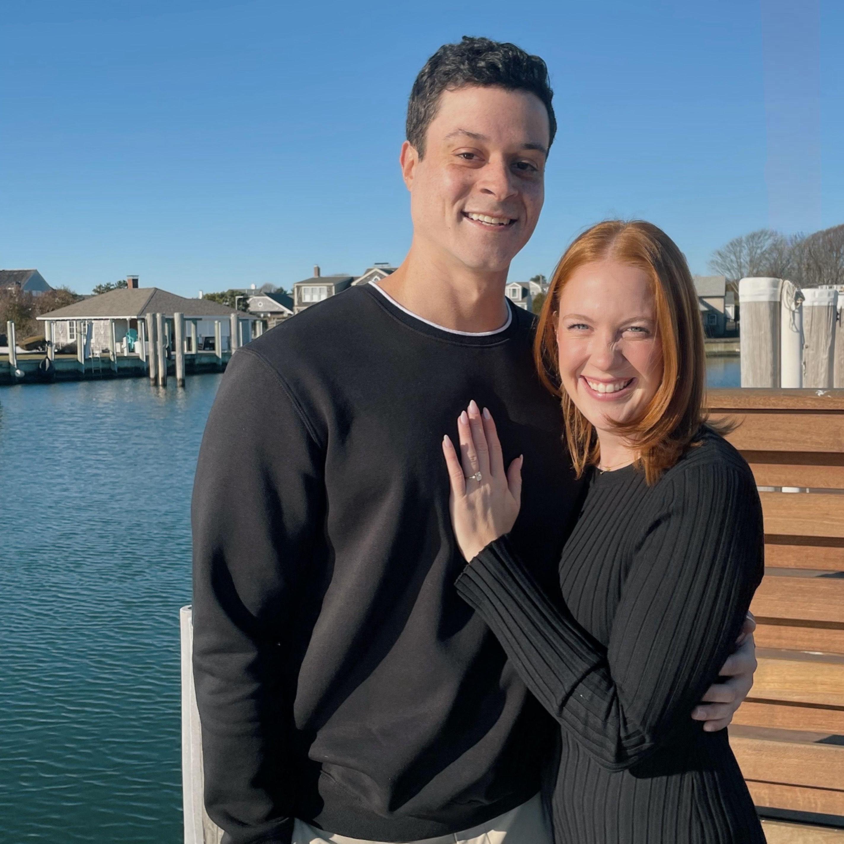 When Alex popped the question!