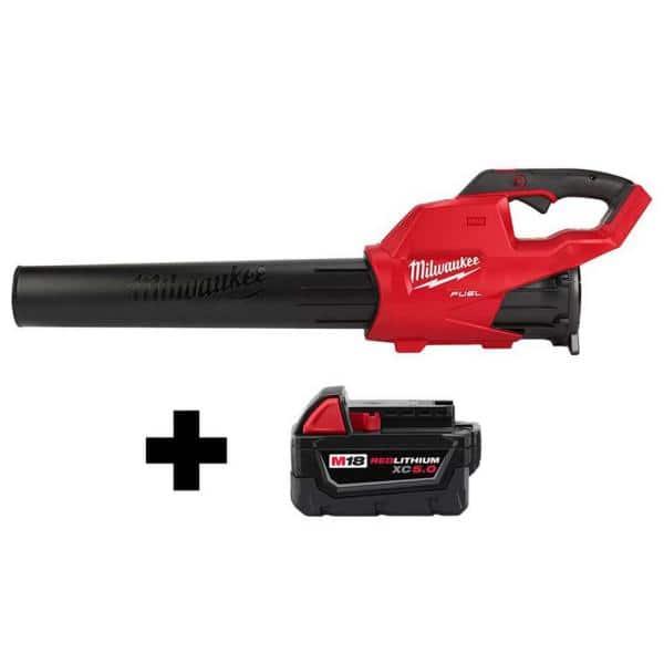 M18 FUEL 120 MPH 450 CFM 18-Volt Lithium-Ion Brushless Cordless Handheld Blower W/ M18 5.0Ah Battery