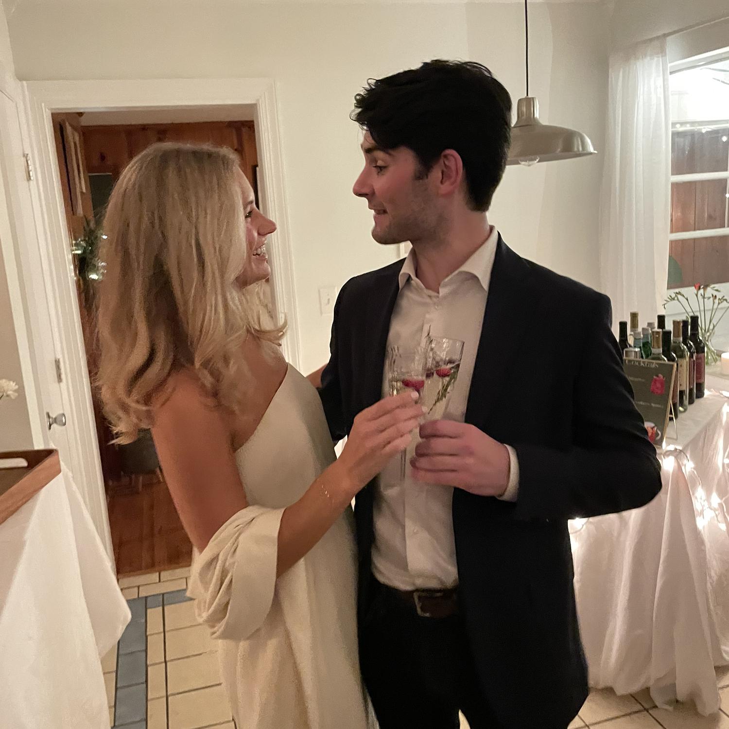 Our friends hosted the most beautiful engagement party for us in Charlotte