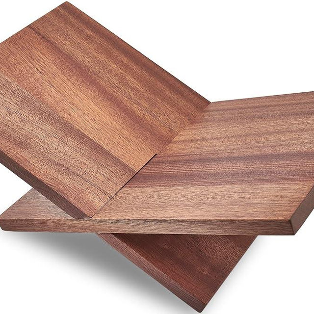 Honygebia Solid Wood Book Stands - Cross Frame Sapele Wooden Book Holder, Open Bookstand for Display and Reading, Suitable for Art, Bible, Cookbook, Easel, Magazine, Textbooks