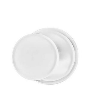 Pillivuyt 13" porcelain round trays