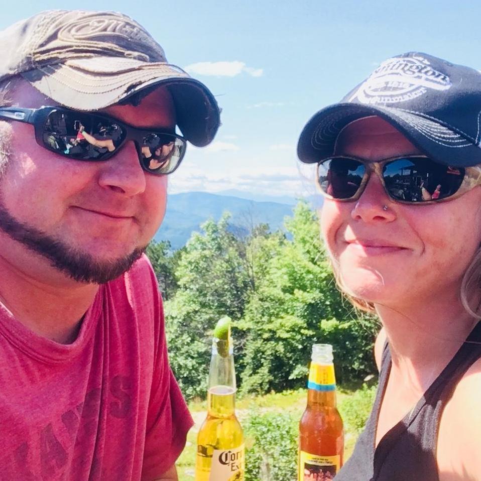 At the top of Mount Cranmore