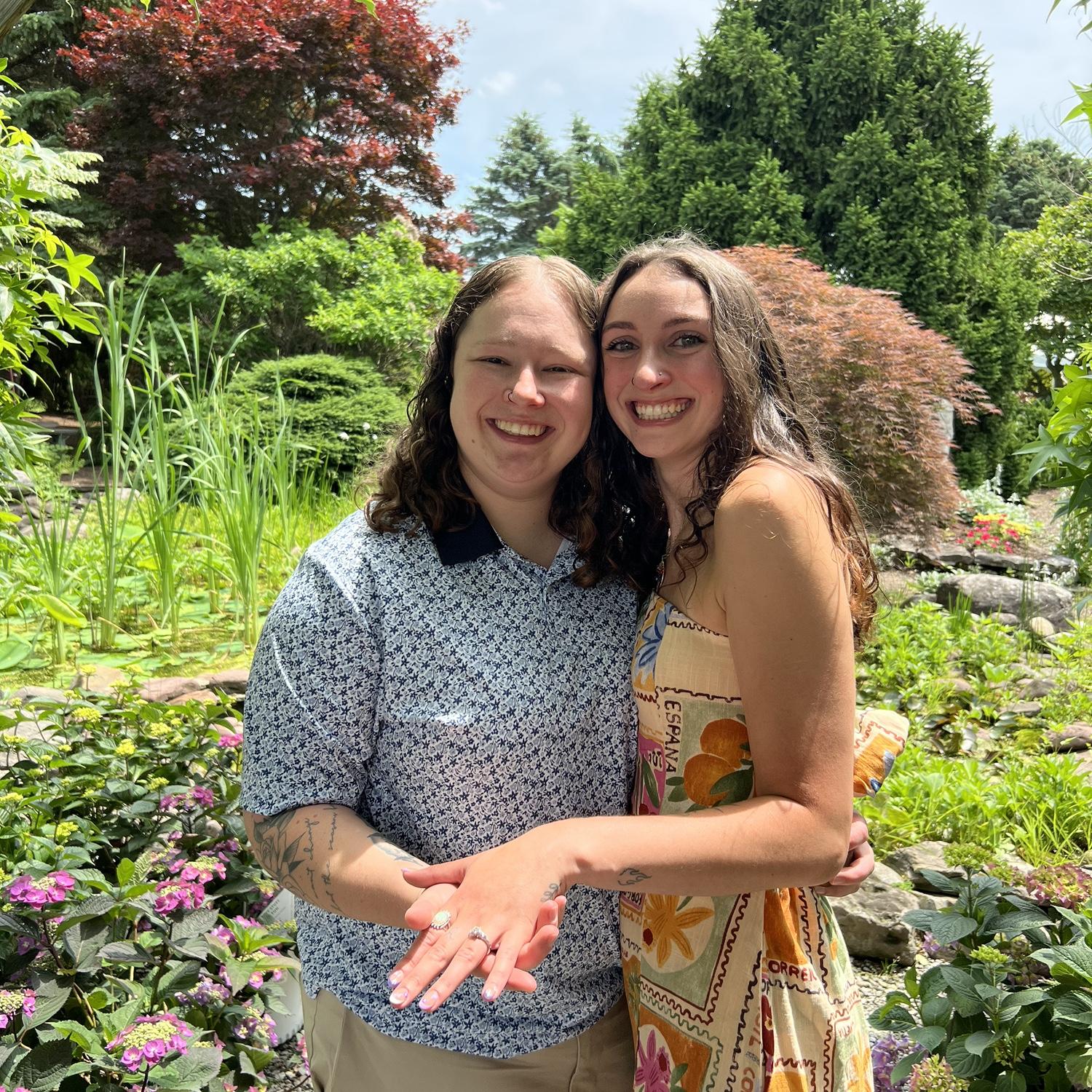 June 21, 2025: Last engagement picture, we promise.