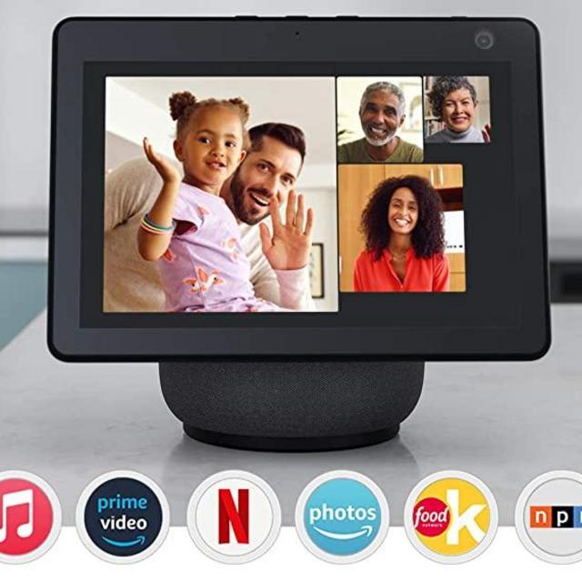 All-new Echo Show 10 (3rd Gen) | HD smart display with motion and Alexa | Charcoal