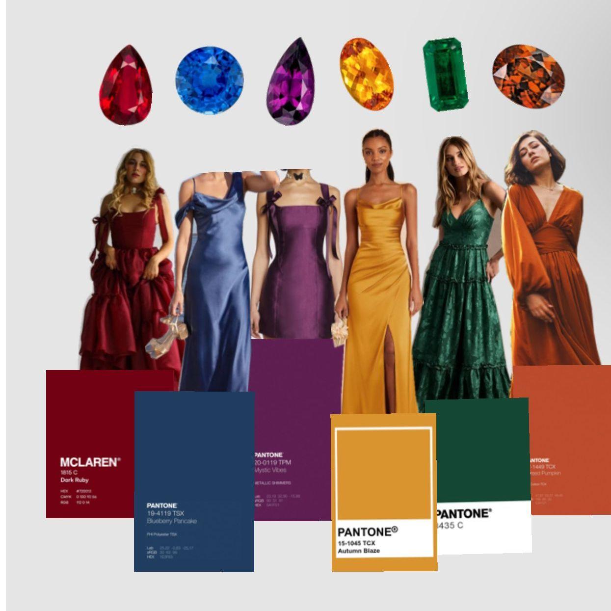 Dress Code : Jewel Tone