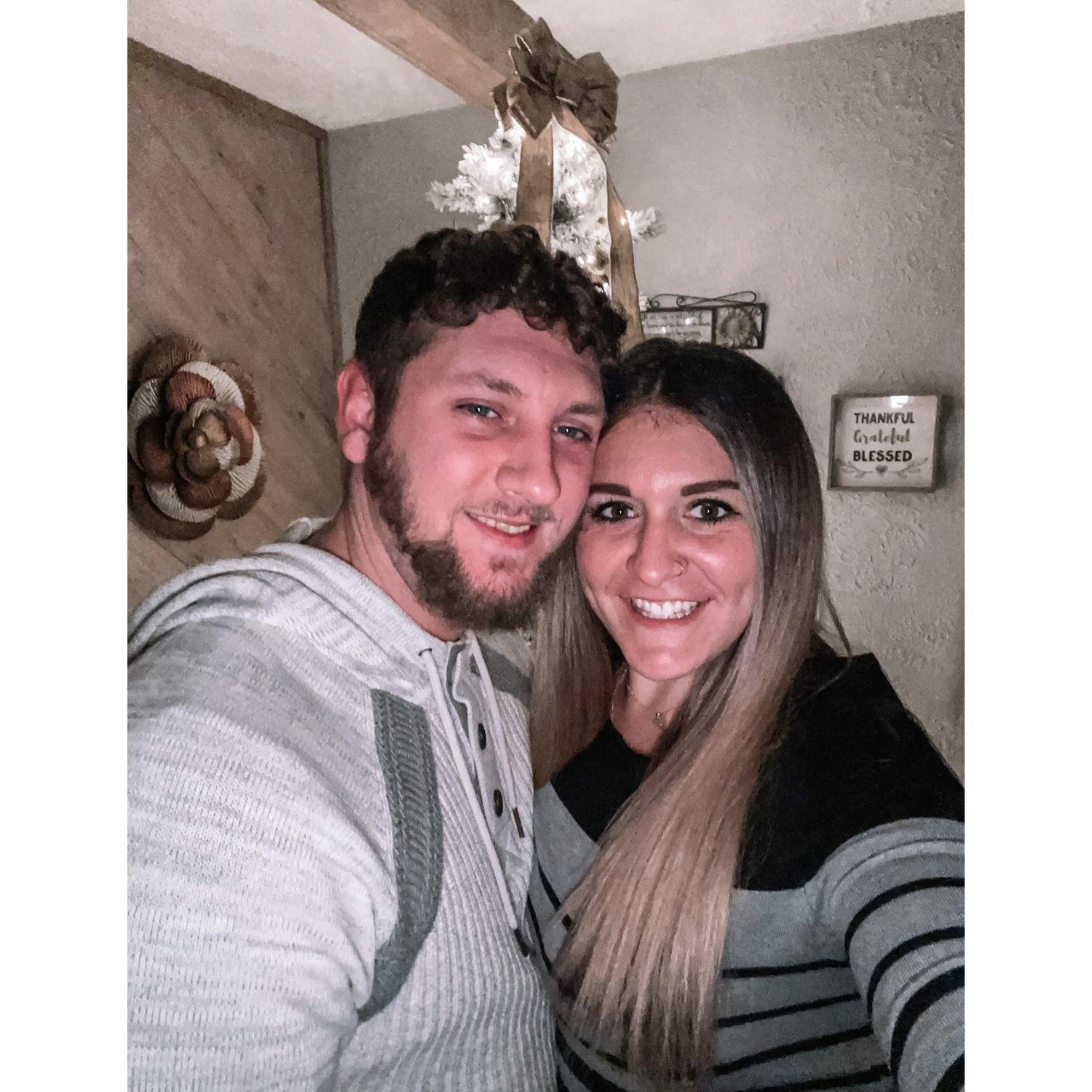Christmas the year before we started dating