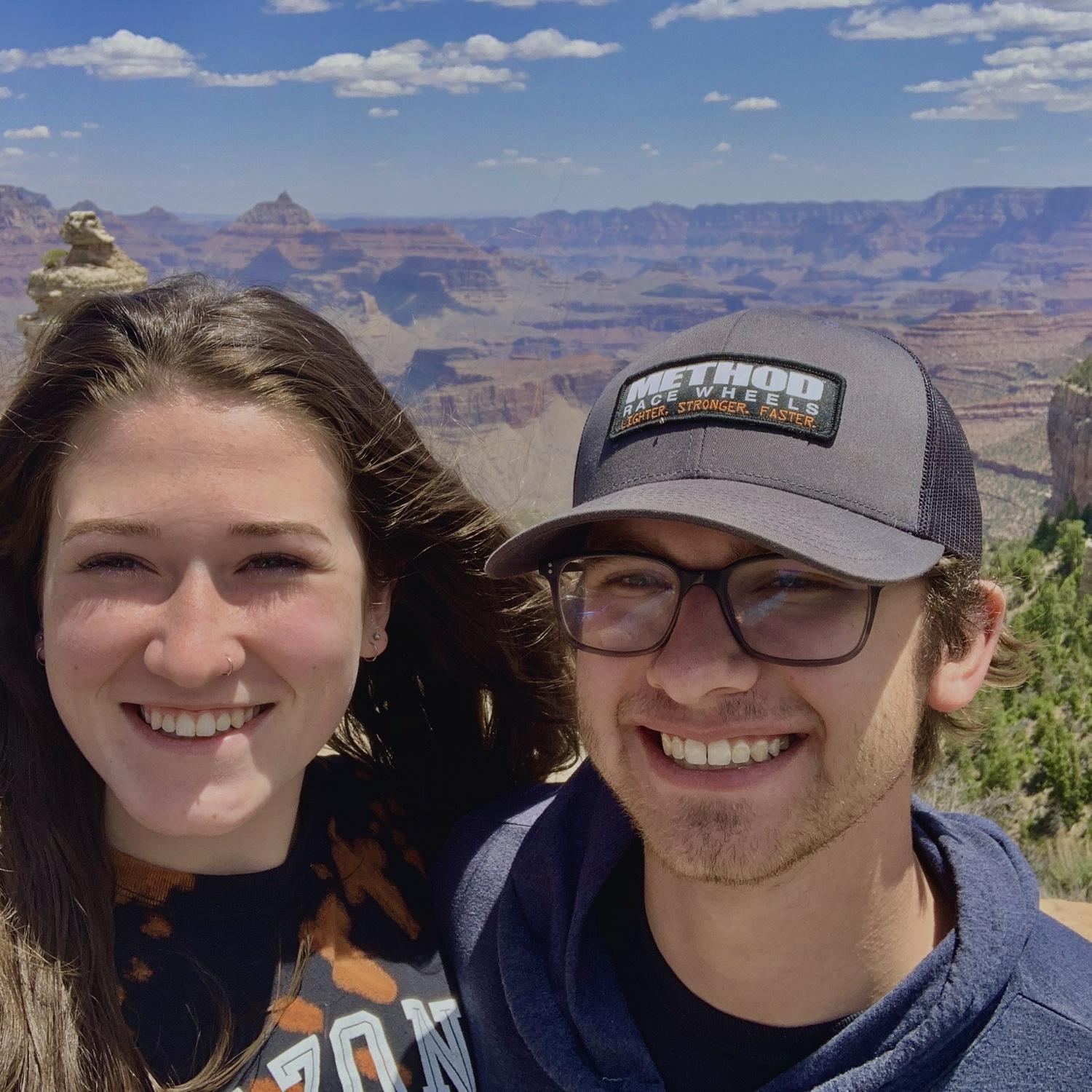 Our first road trip - at the Grand Canyon