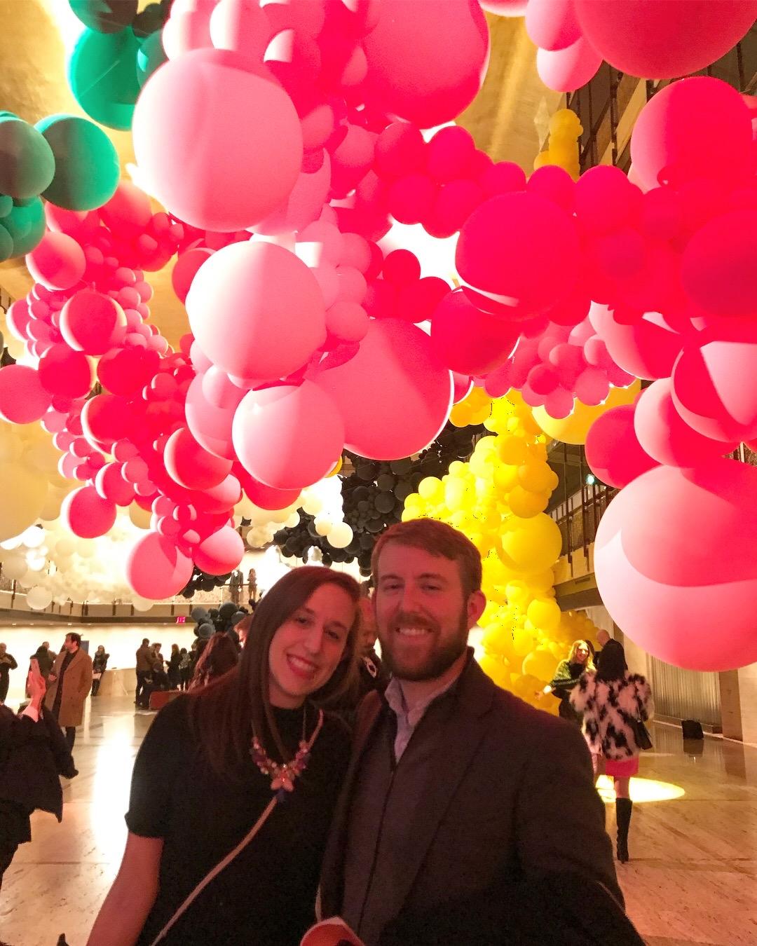 At the ballet!