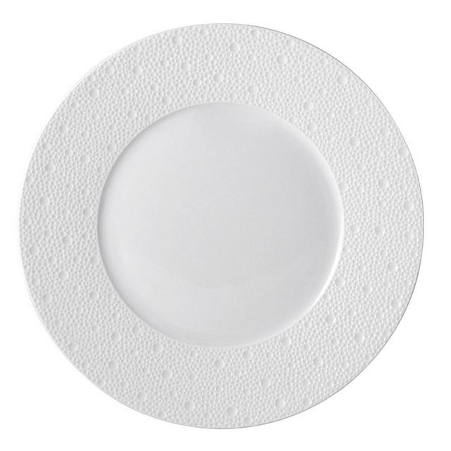 Bernardaud Ecume White Dinner Plate