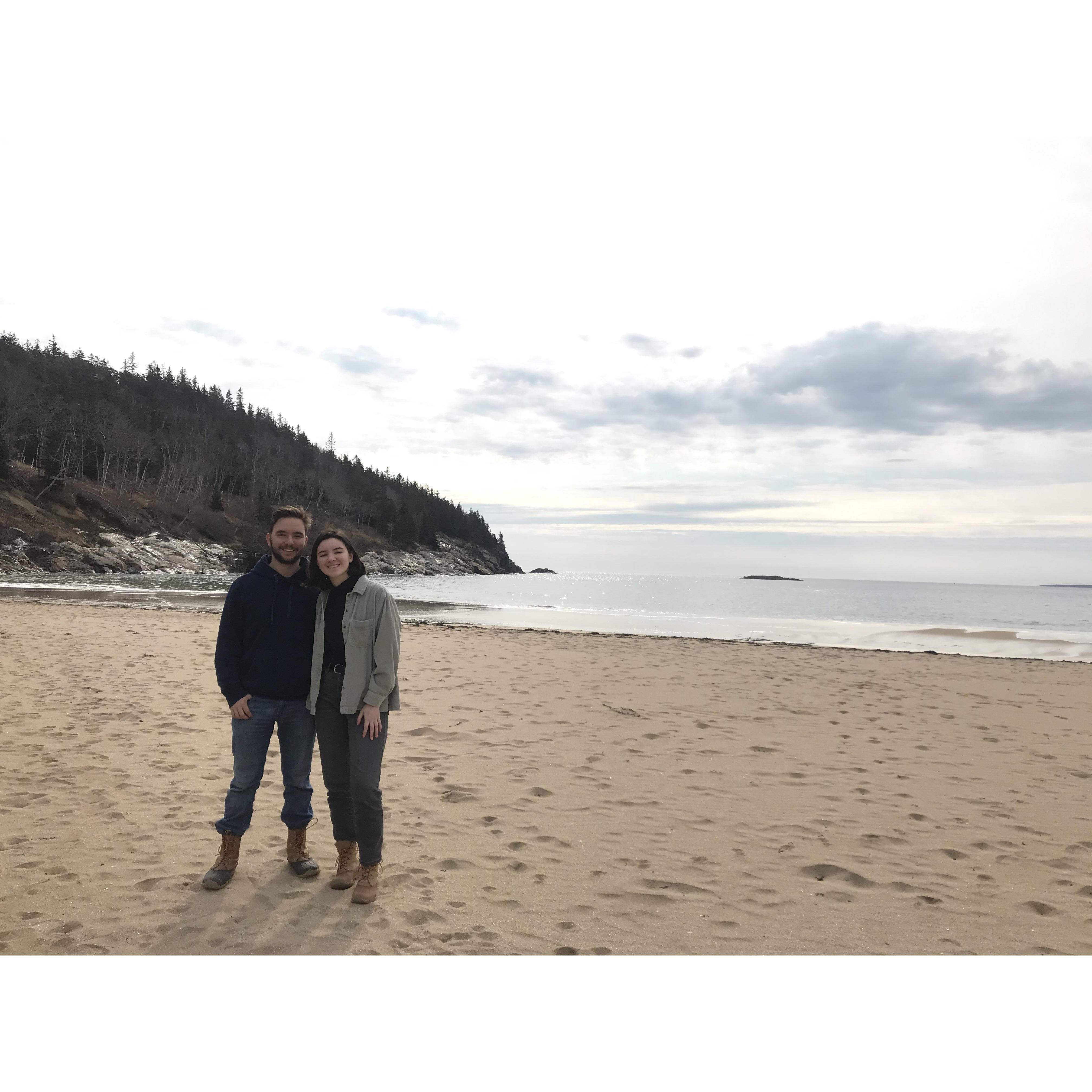 Our first time visiting Acadia!