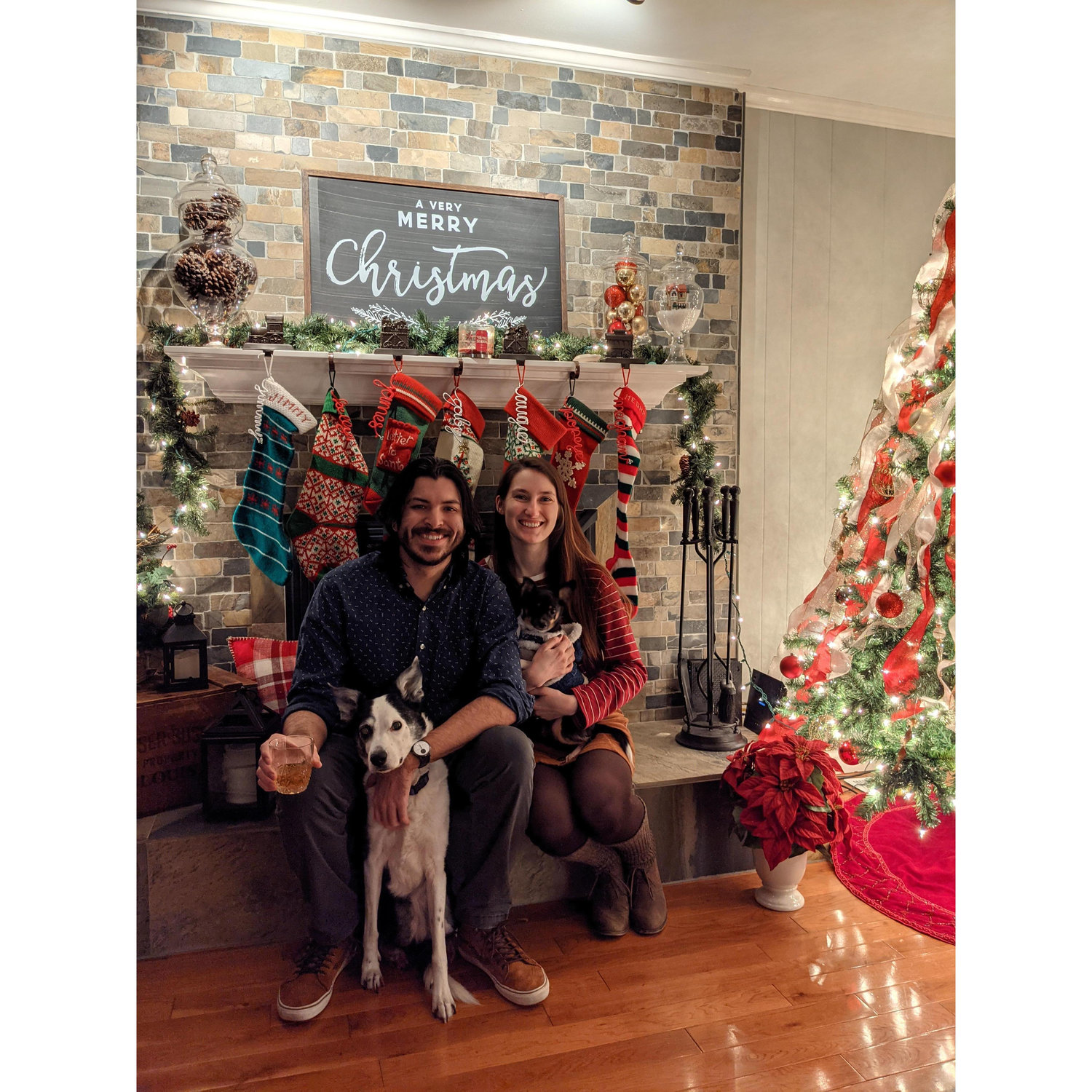 Christmas 2020 with Izzy and Penny