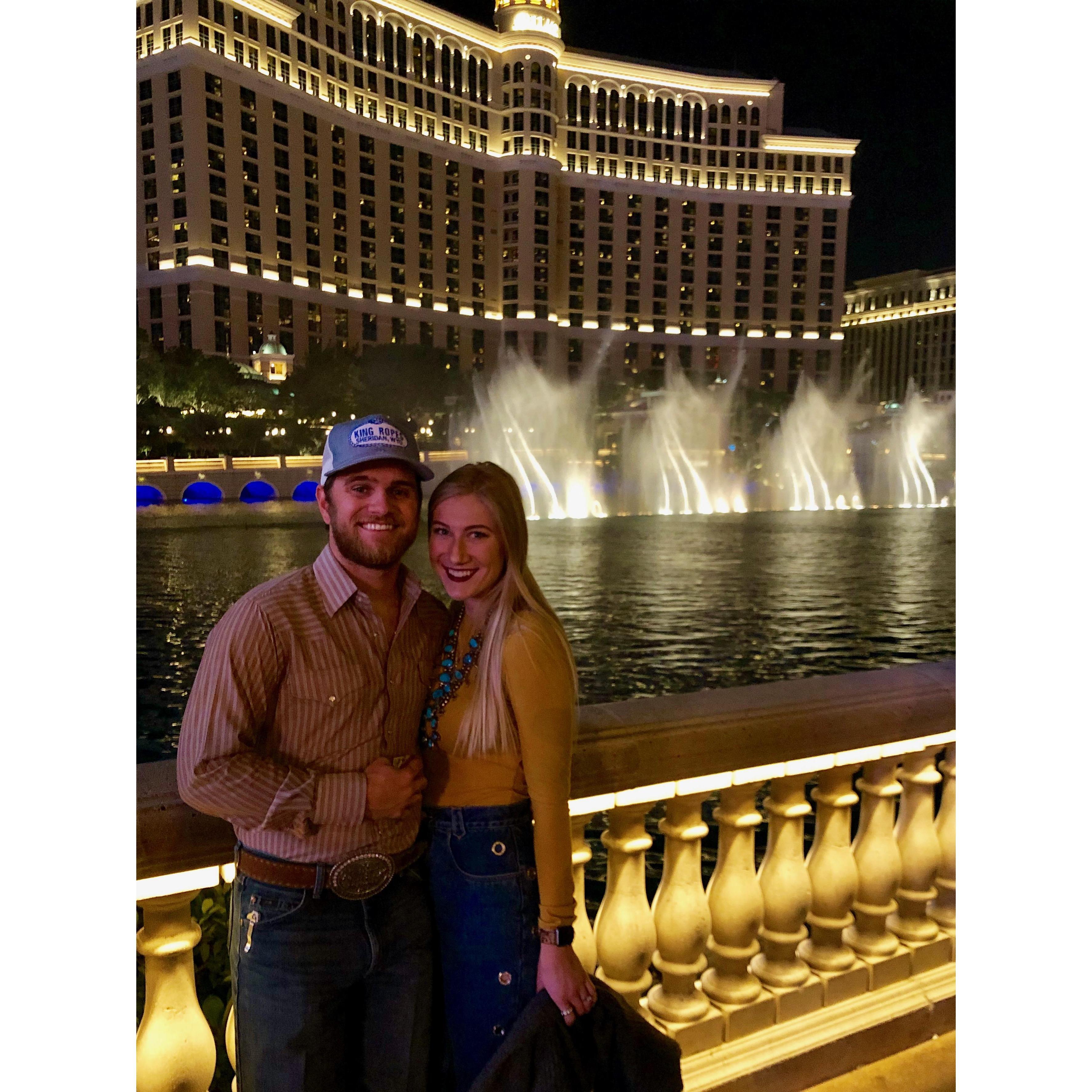 Our trip to the NFR in Vegas