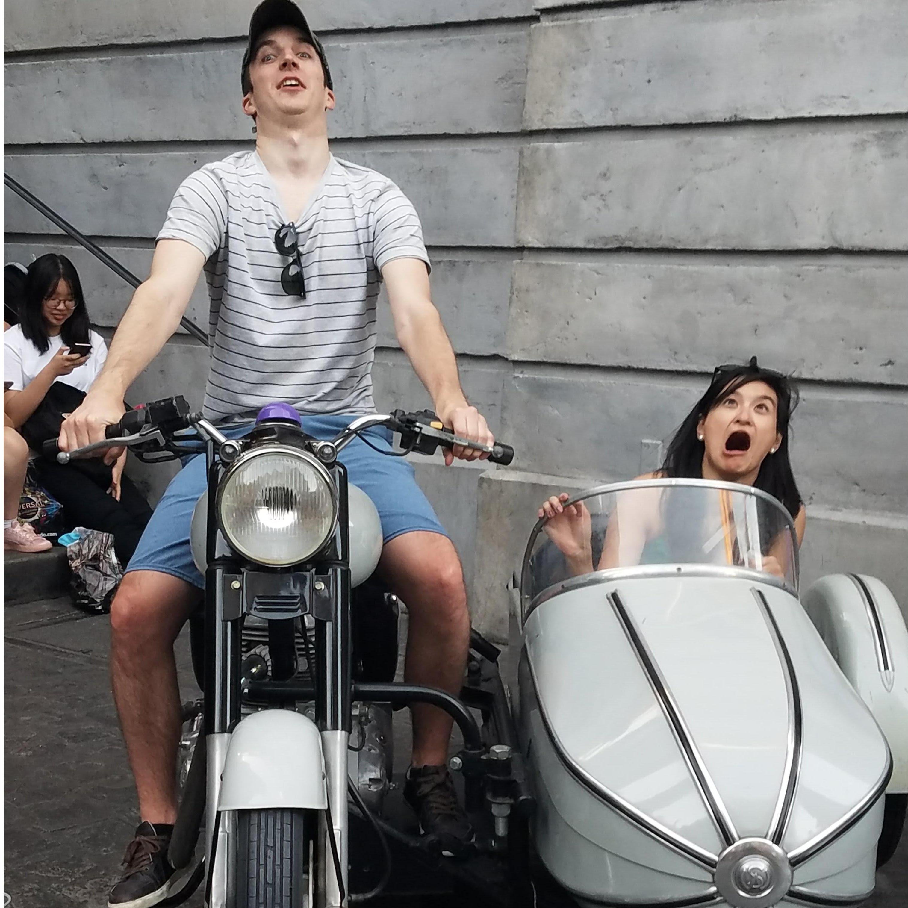 Harry Potter World with Donnie's family was ...magical!! (sorry)