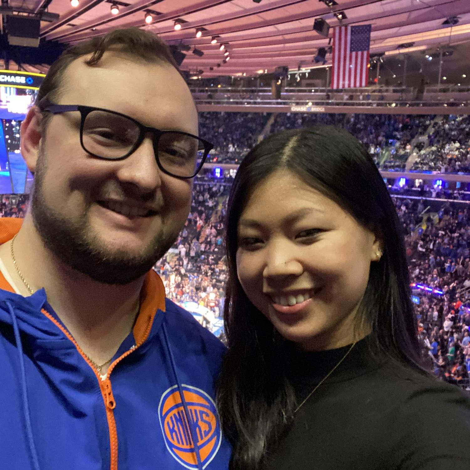 February 2022 
Knicks at Madison Square Garden