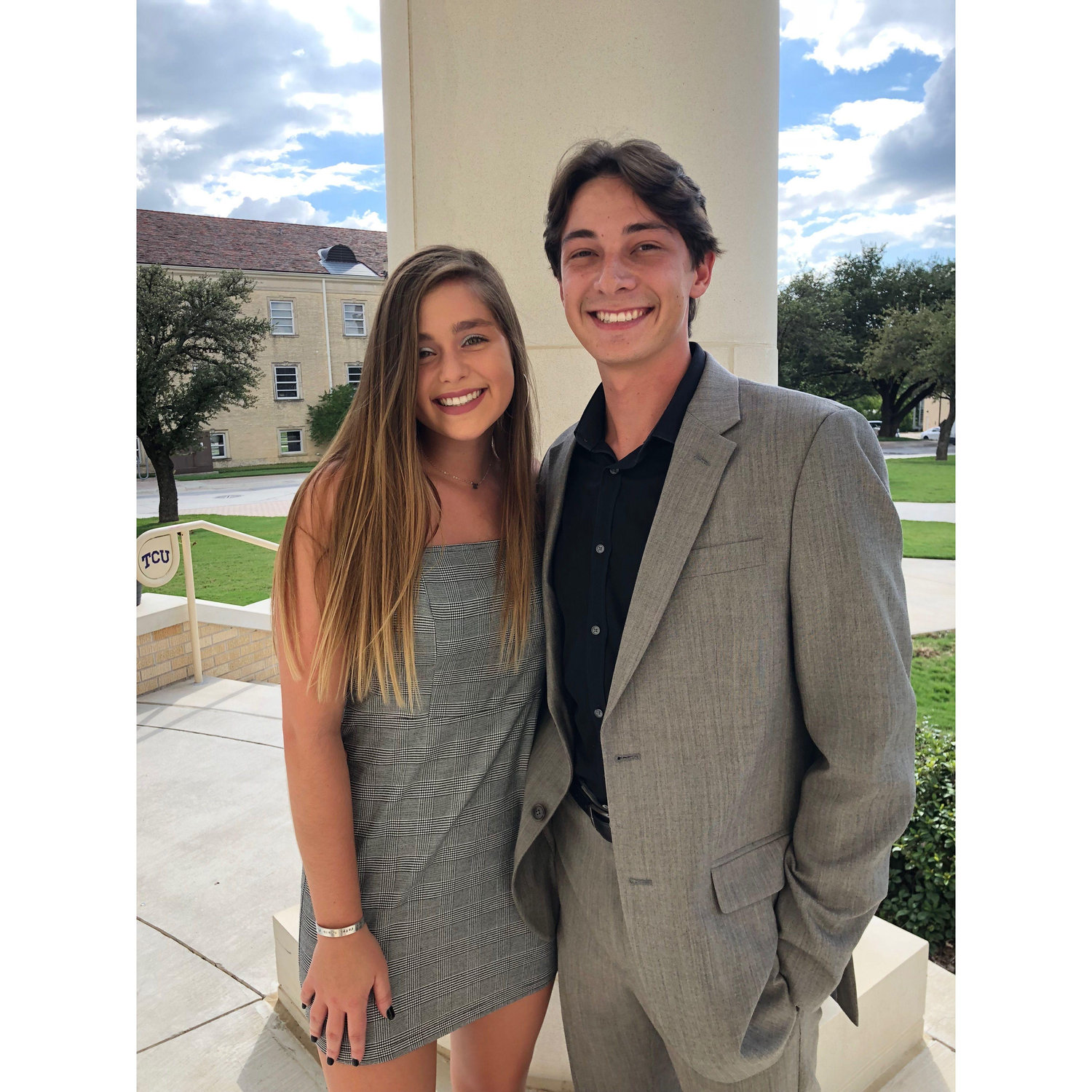 September 2018 - One of our first pictures together. We were attending a FIGI formal event.
