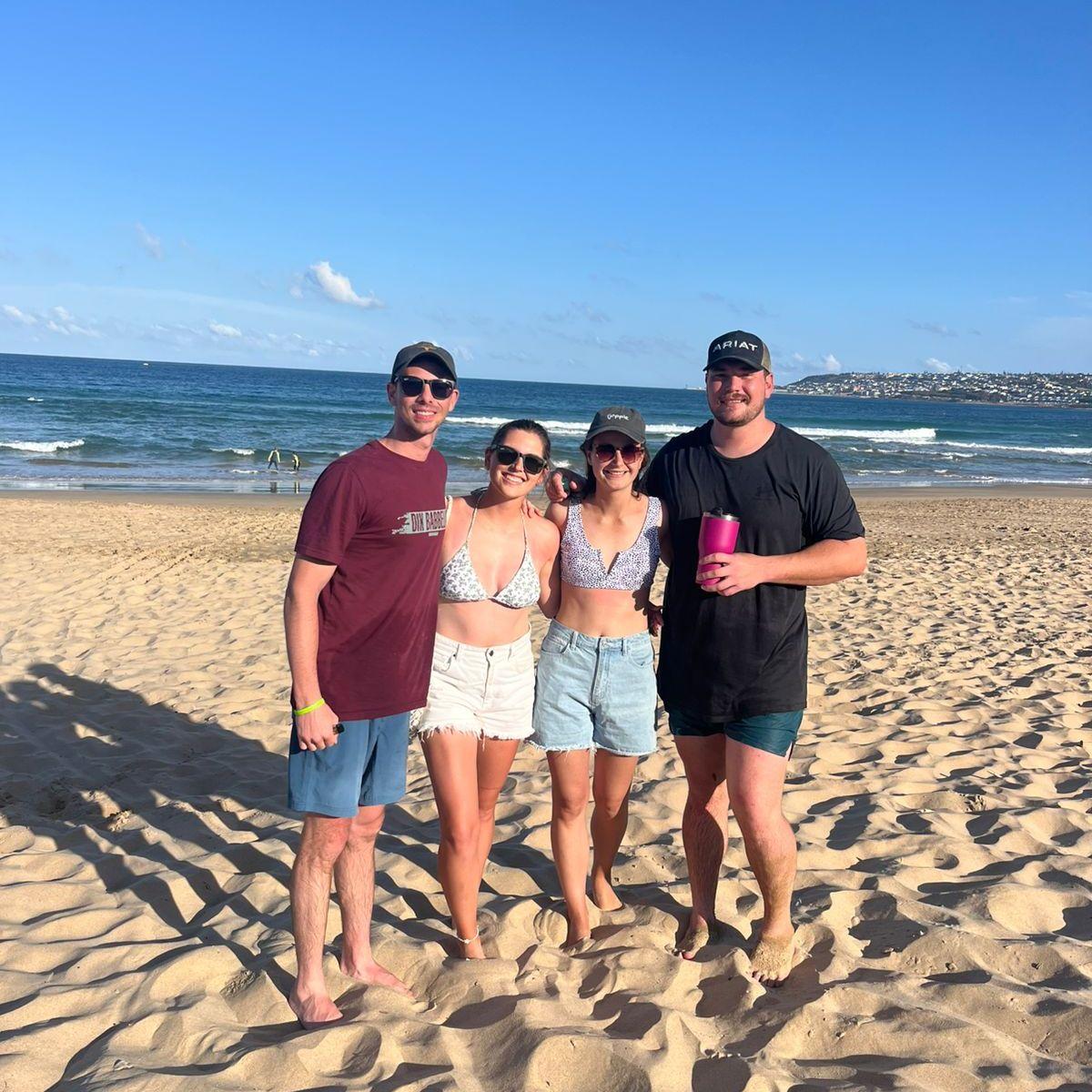 Days on the beach with good company.