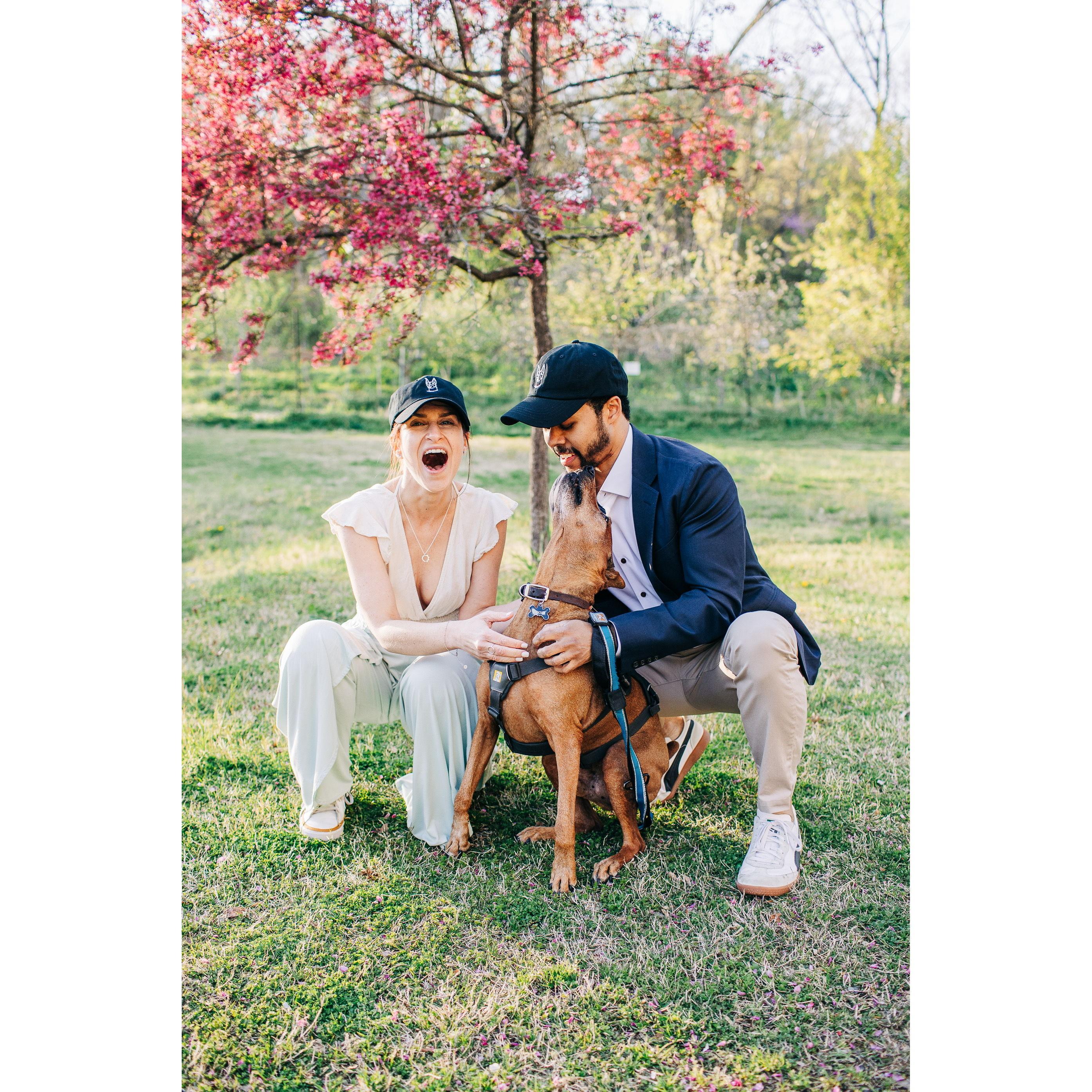 Our favorite pic from our engagement photoshoot!