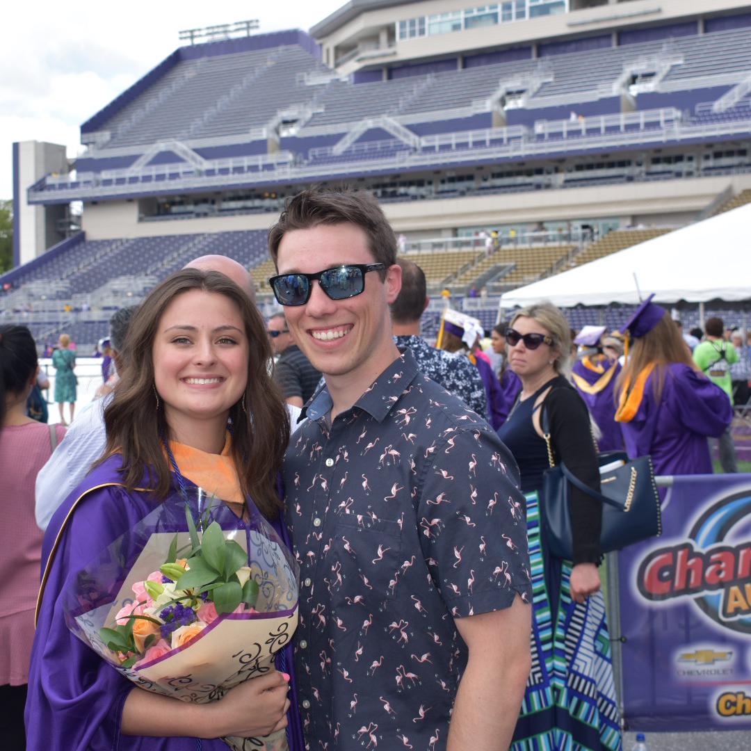 Hanna’s college graduation from JMU