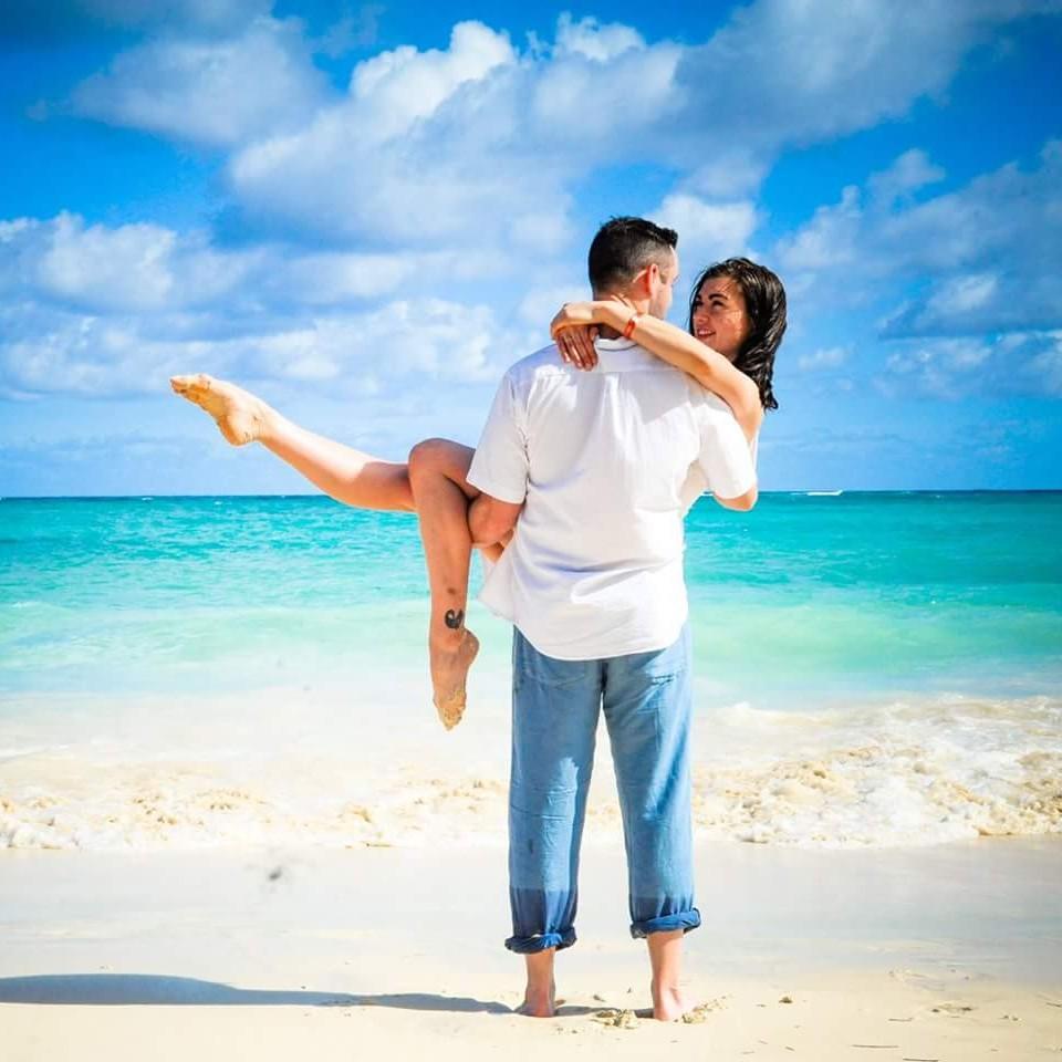 These were from our family vacation in the Dominican republic.