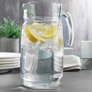Tablescape Glass Pitcher