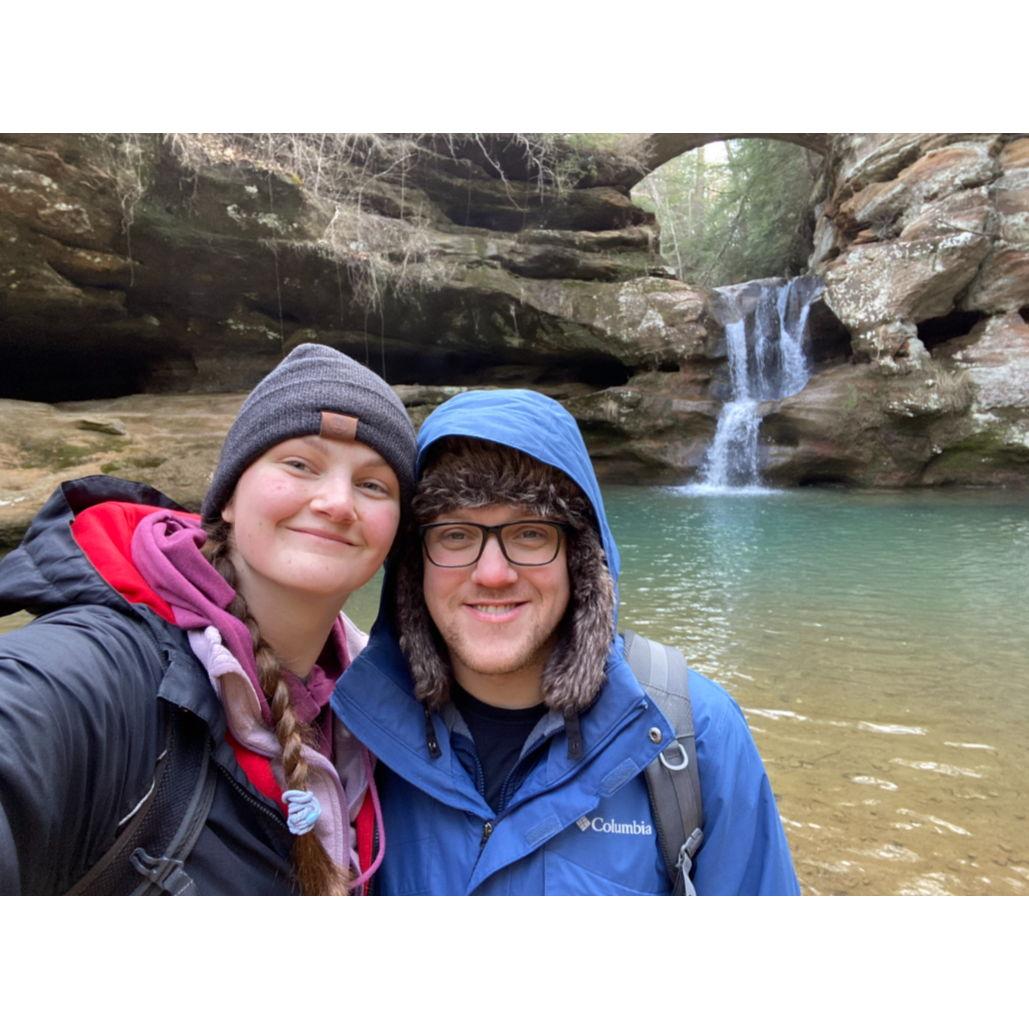 Our first annual trip to Hocking Hills state park in Ohio.