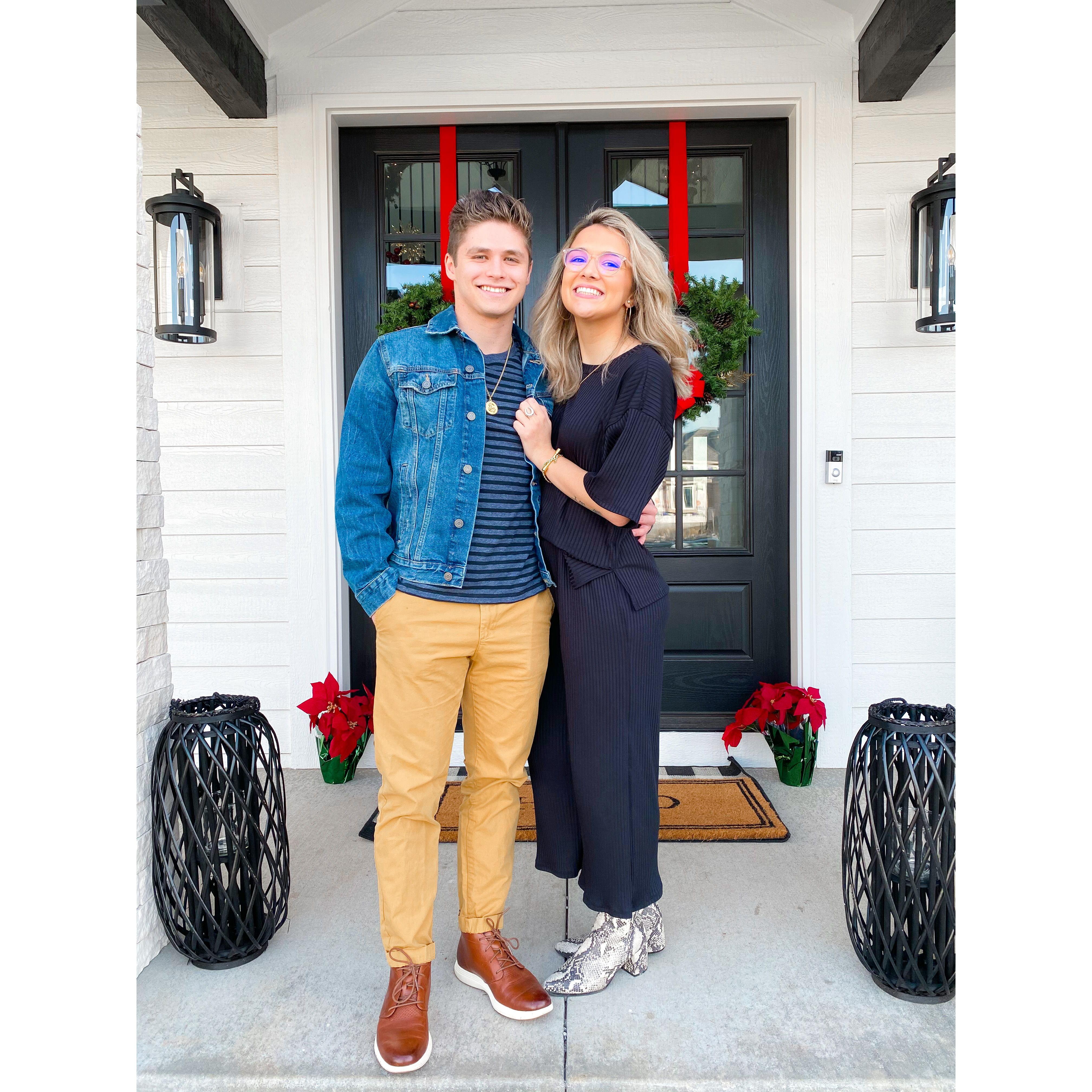 Our "first" thanksgiving together! 2020