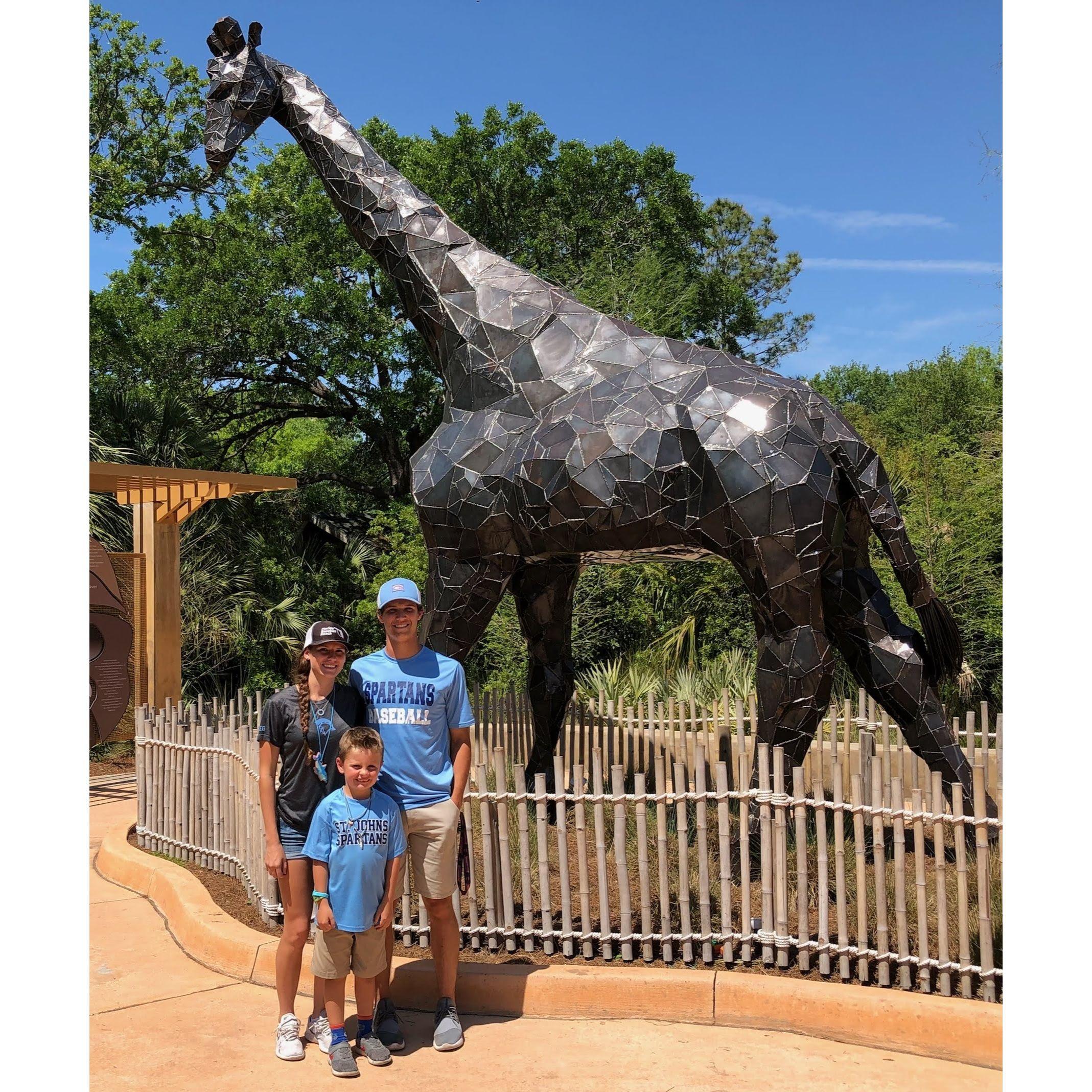 Zoo trip with our first grader