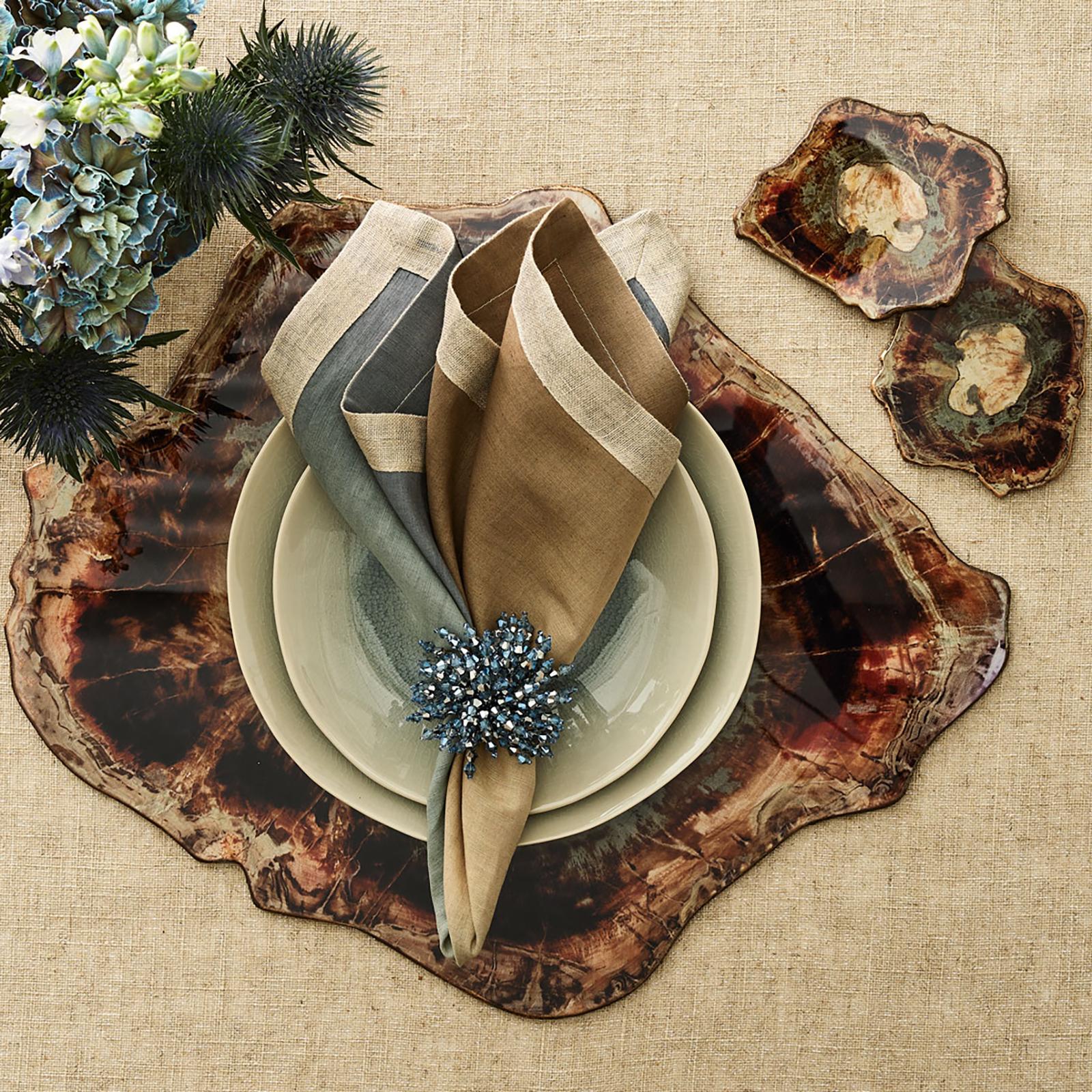 Kim Seybert, Fossil Placemat, Set of 4 Zola