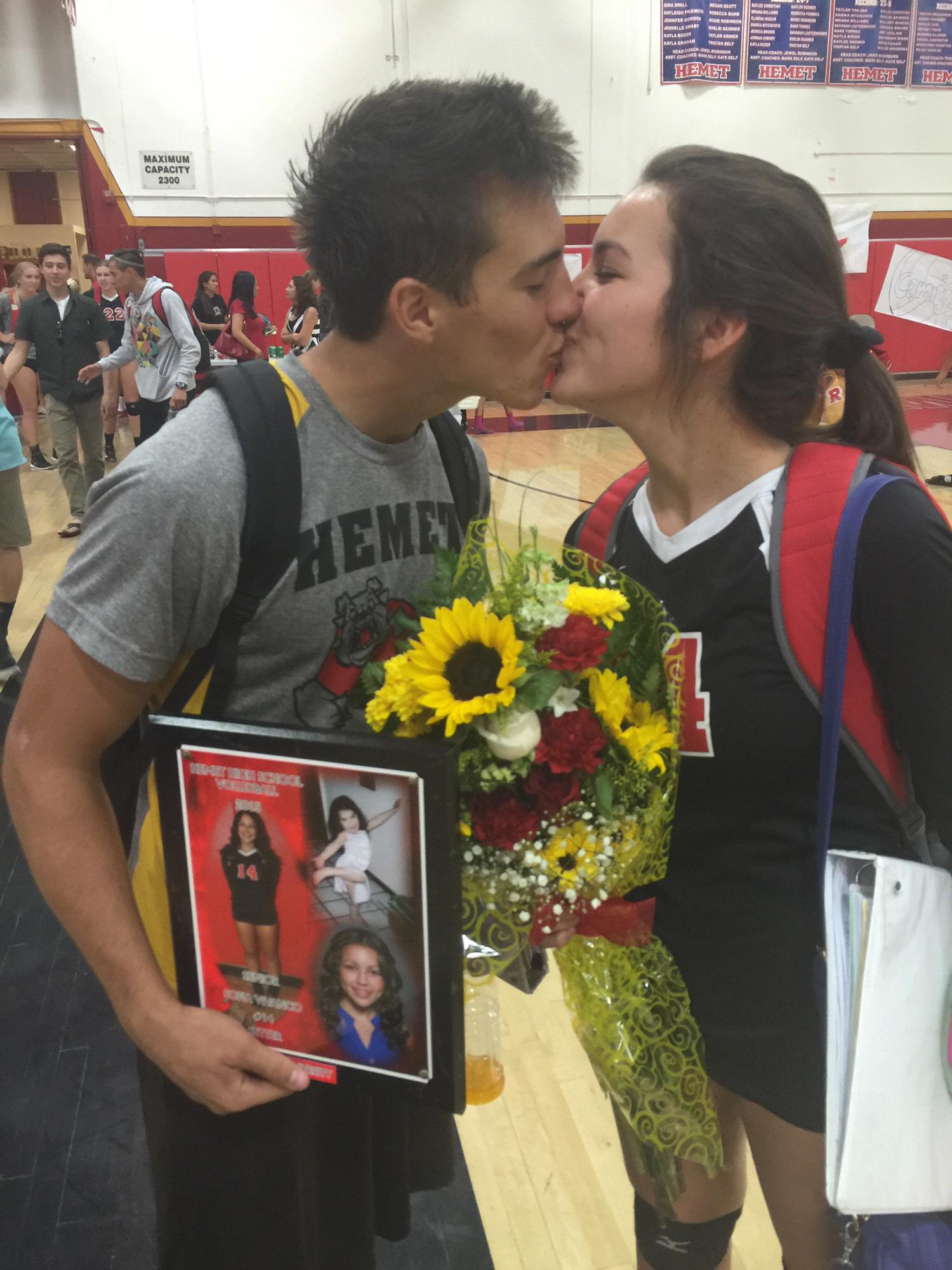 Sofia’s Volleyball Senior Night, 2015