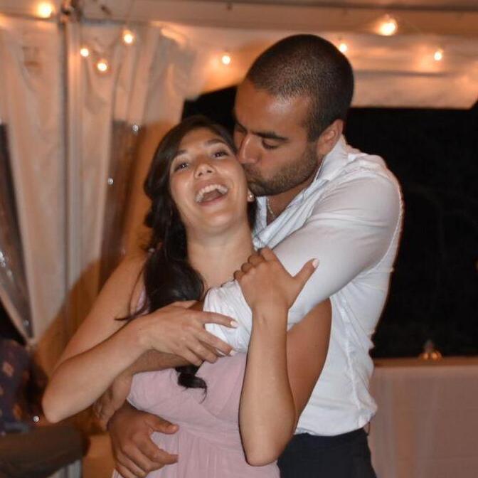 Being silly @ Michelle's sister's wedding