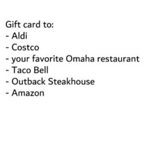 Gift Card - Any Amount