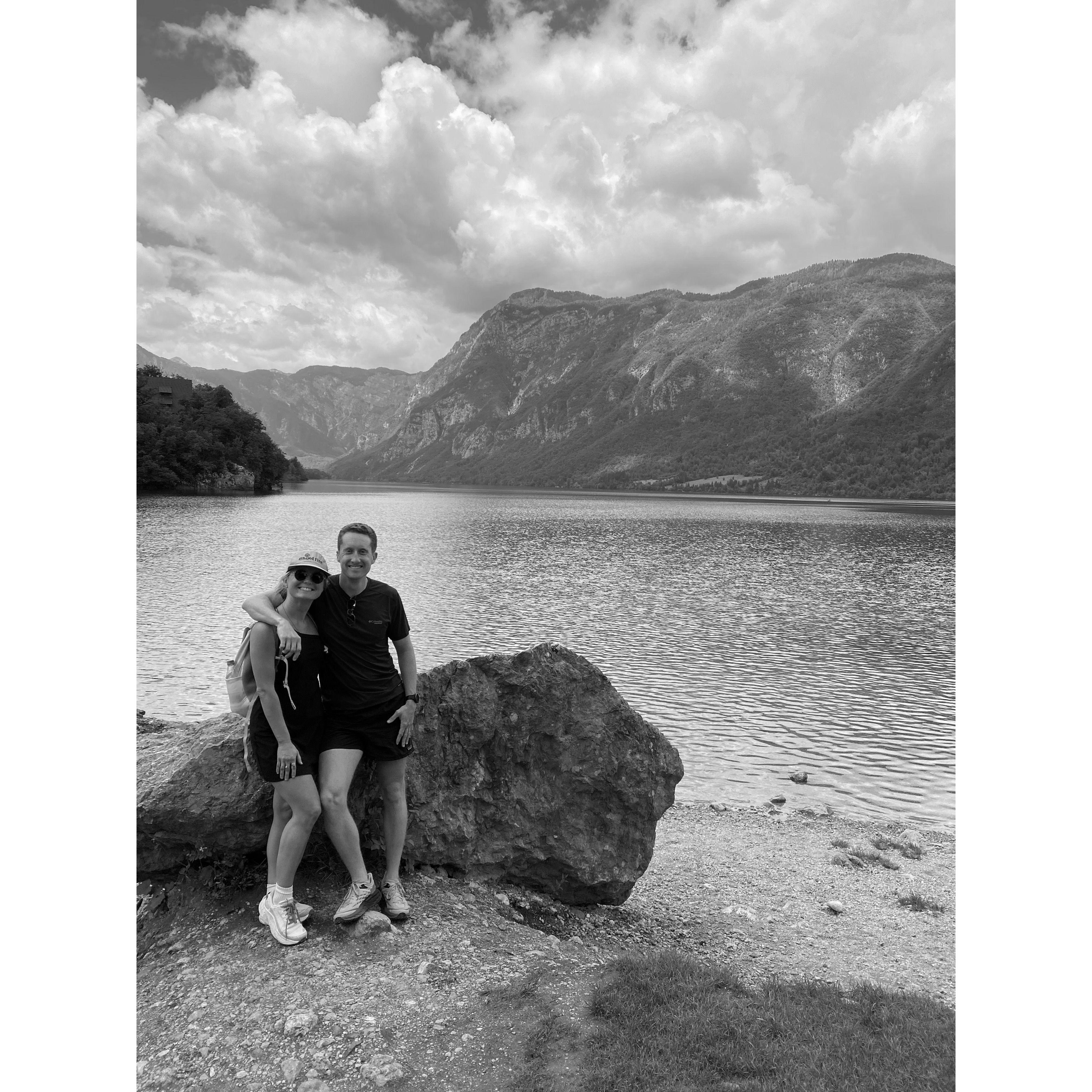 Lake Bohinj in Slovenia