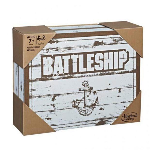 Hasbro Battleship Rustic Series Board Game