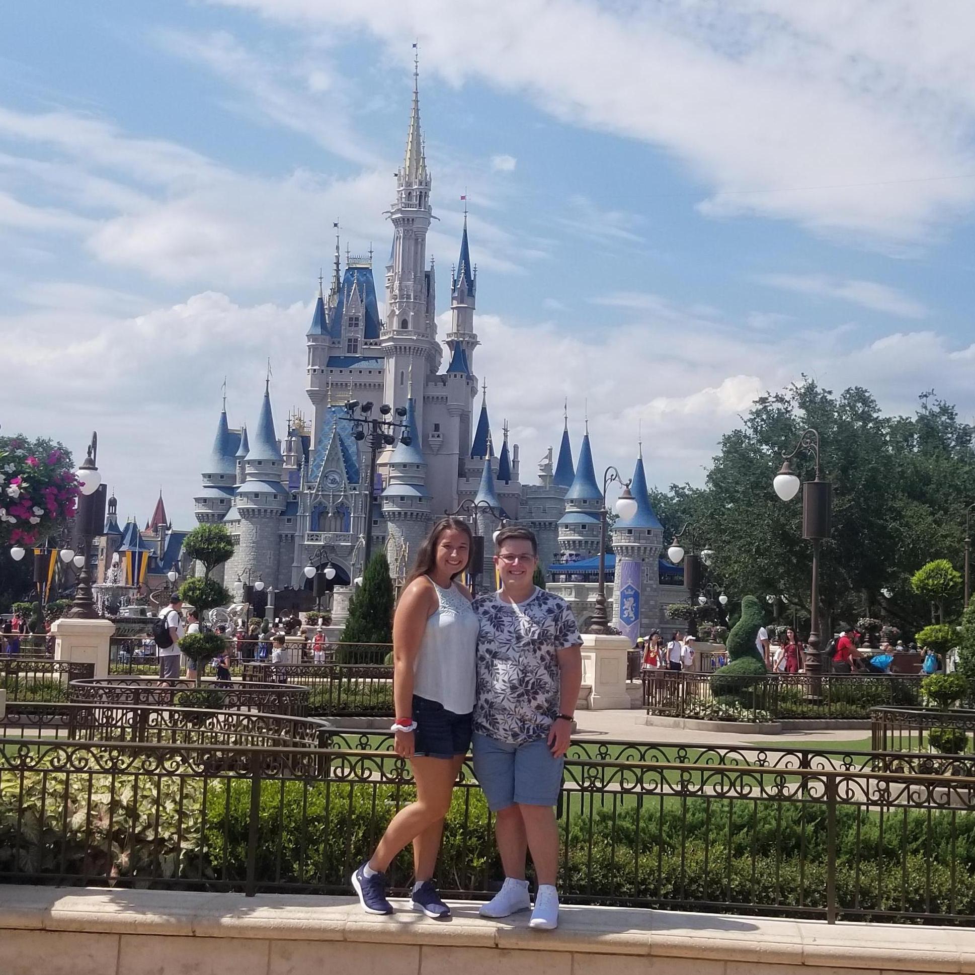 Our trip to Disney in 2018.