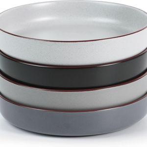 Famiware Mercury Pasta Bowls Set of 4, Multi-color