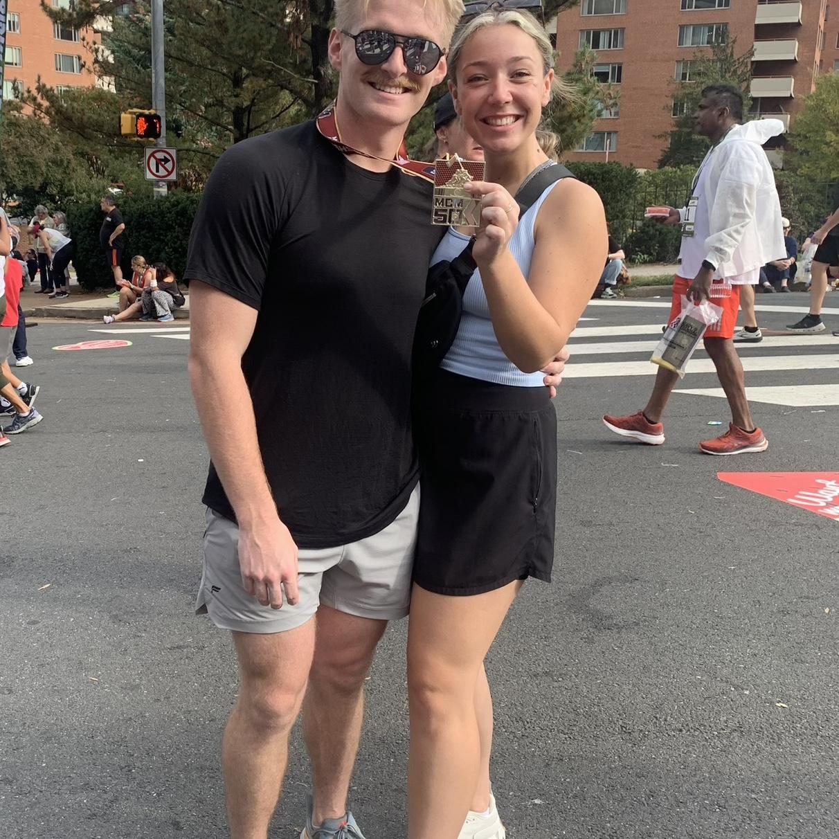 Matt ran a 50k!