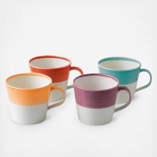 1815 Mixed Patterns Mug, Set of 4