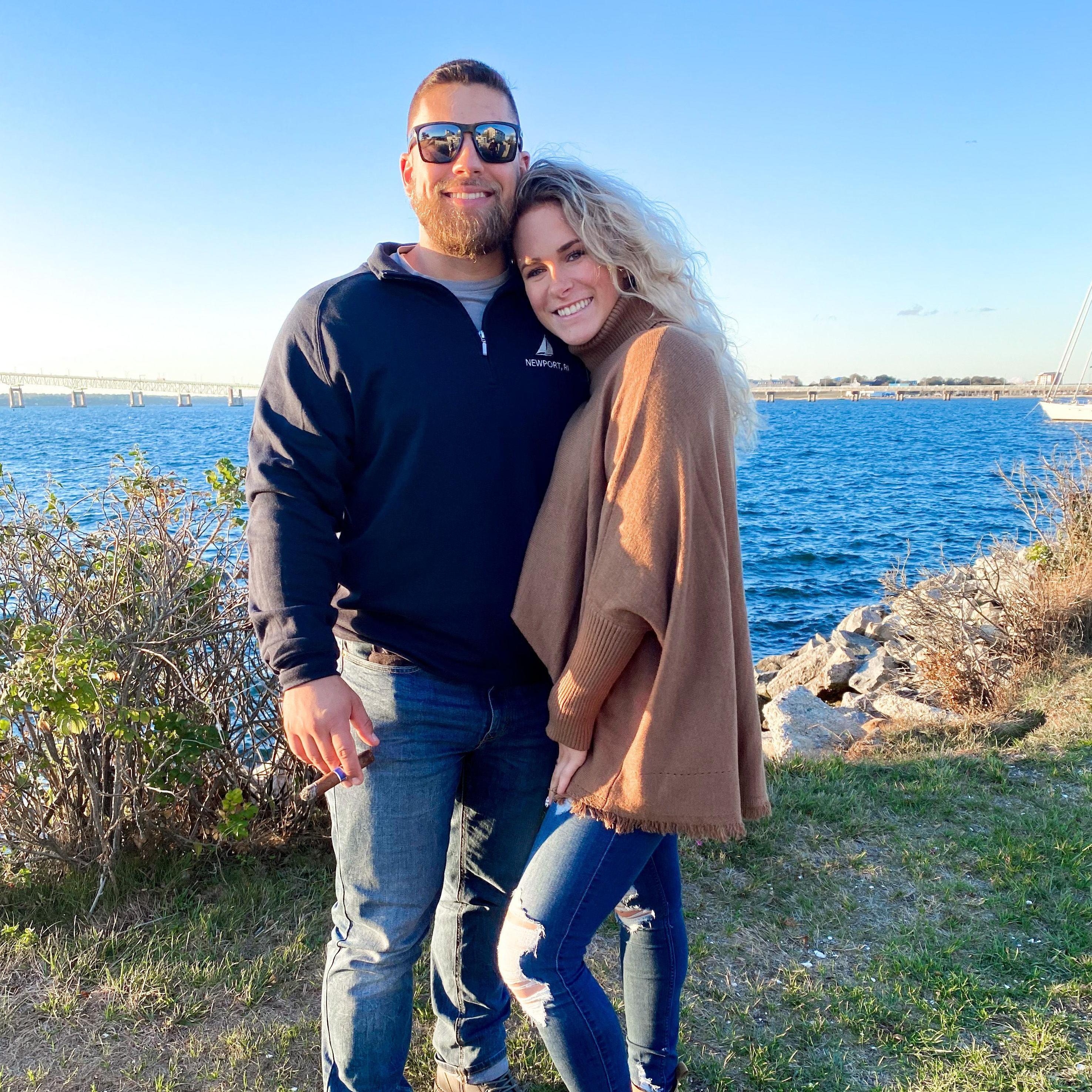 Our first time in Newport, RI together! 10/02/20