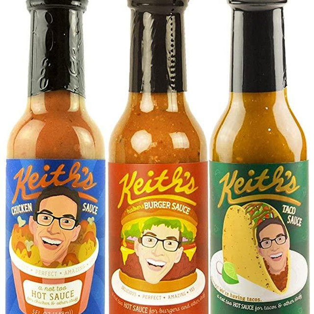 Keith's Hot Sauce Trio