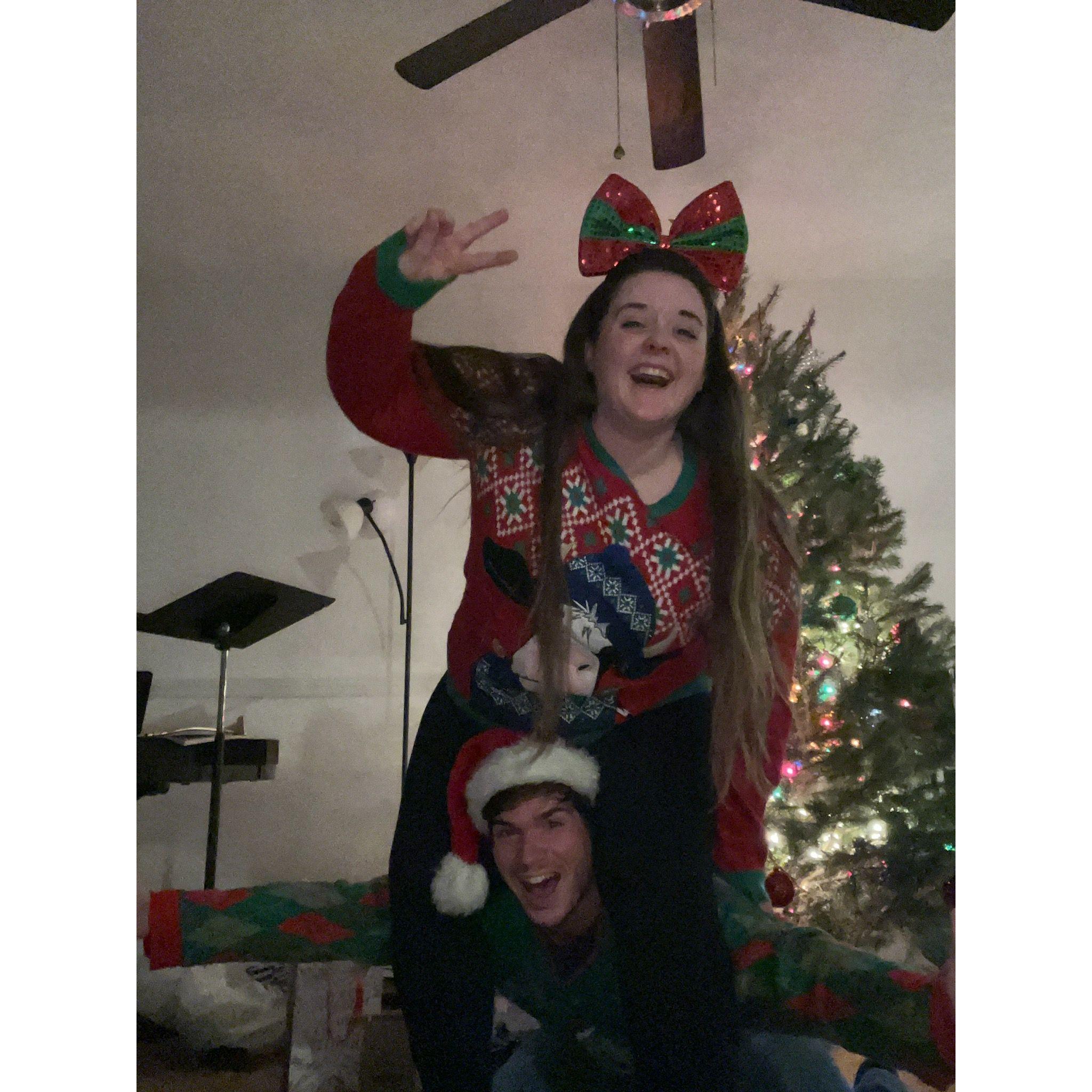 Our first Christmas together! (2022)