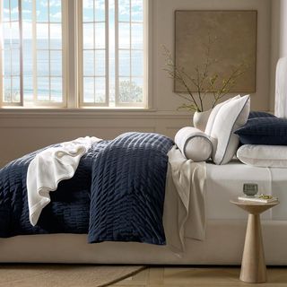 Relaxed Seersucker 3-Piece Duvet Set
