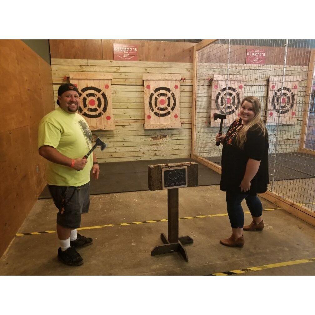 Axe throwing