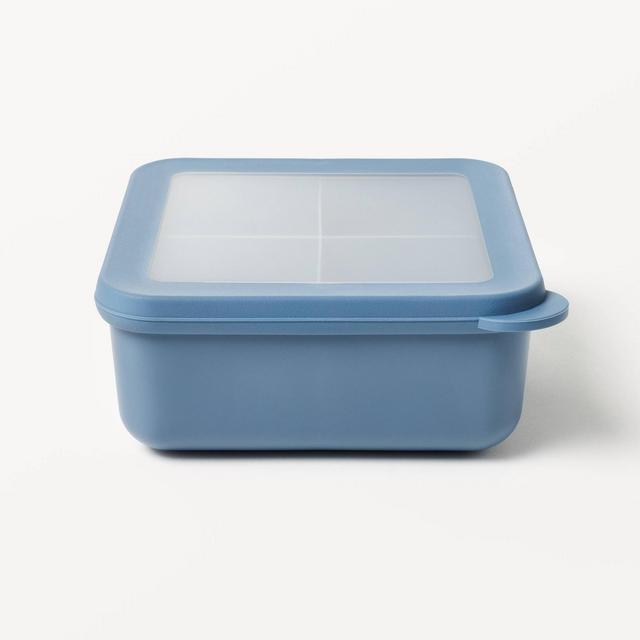 12ct Silicone Baking Cups Blue - Figmint™