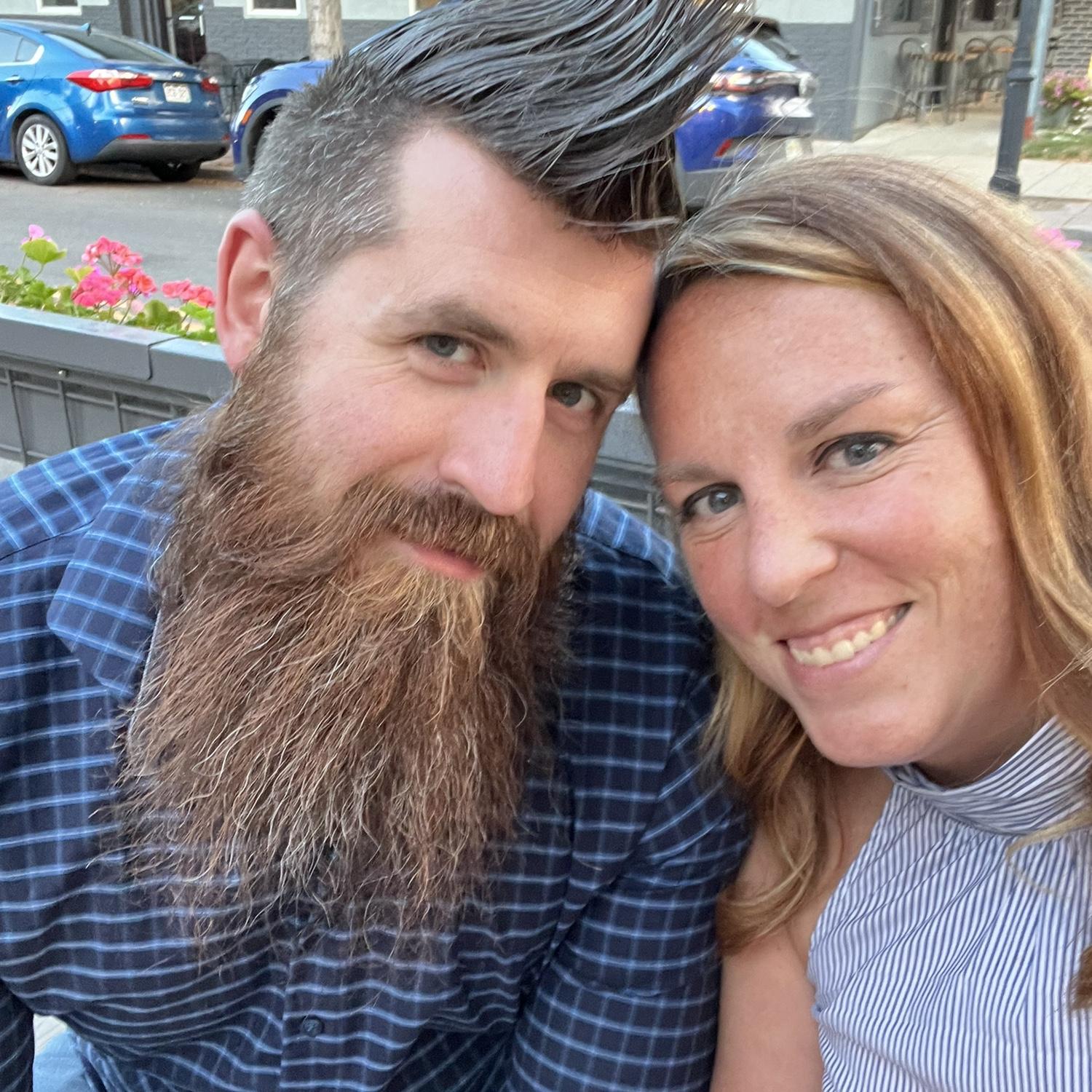 On our second anniversary date!