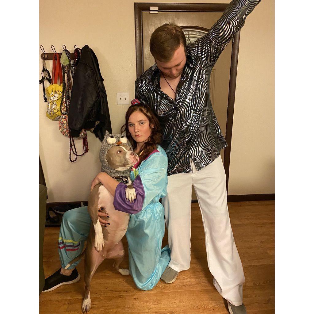 When it's an 80's themed halloween event and we don't play around. Featuring Elide the owl!