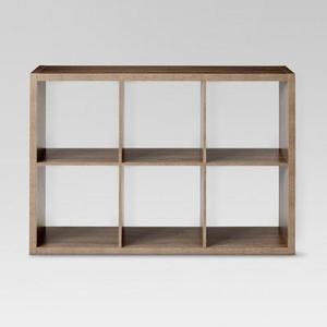 6-Cube Organizer Shelf 13" - Gray - Threshold™