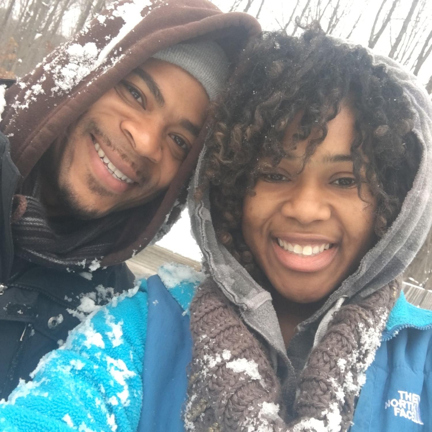 December 2018 - the snow didn’t stop the show 😂