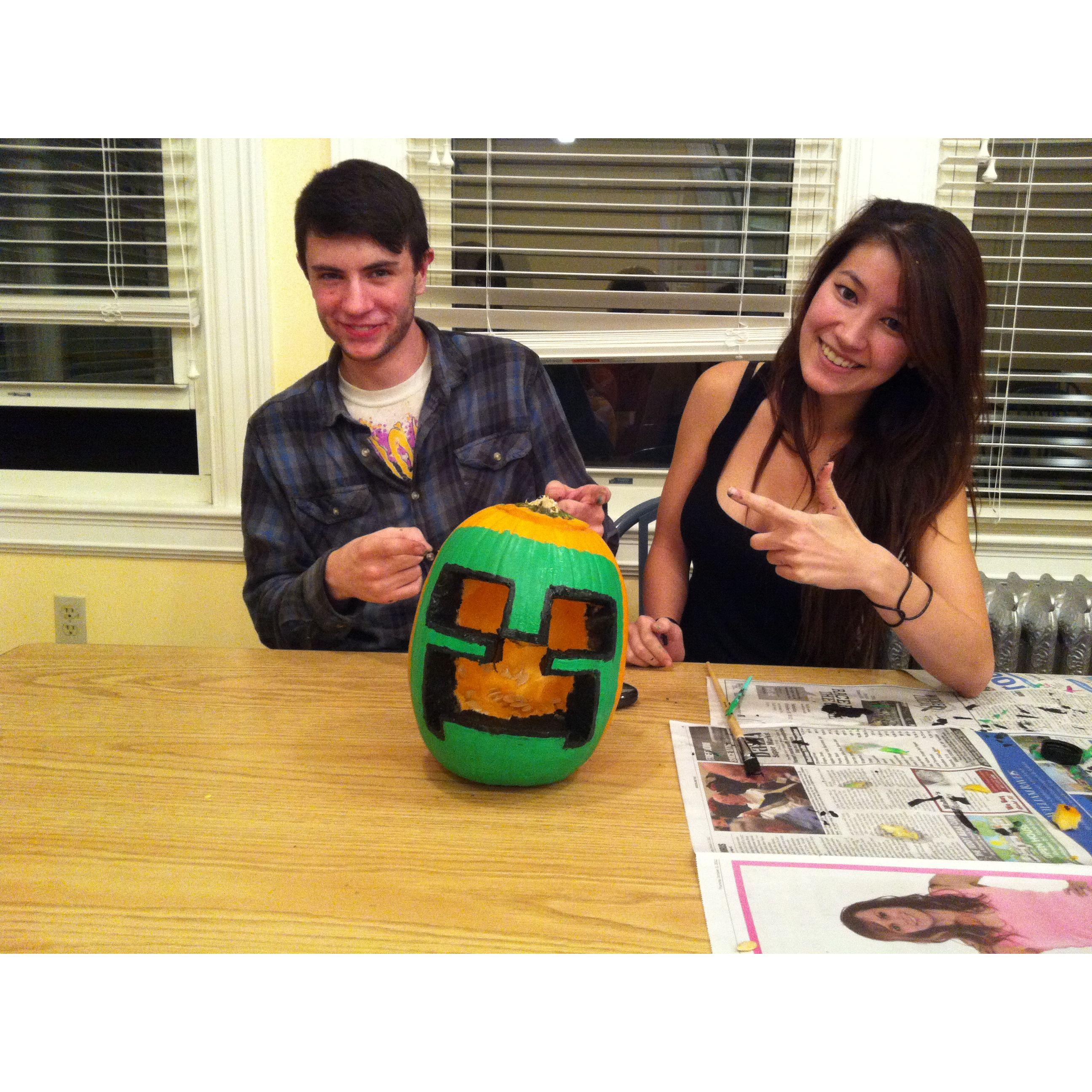 Our very first photo together, October 2012.