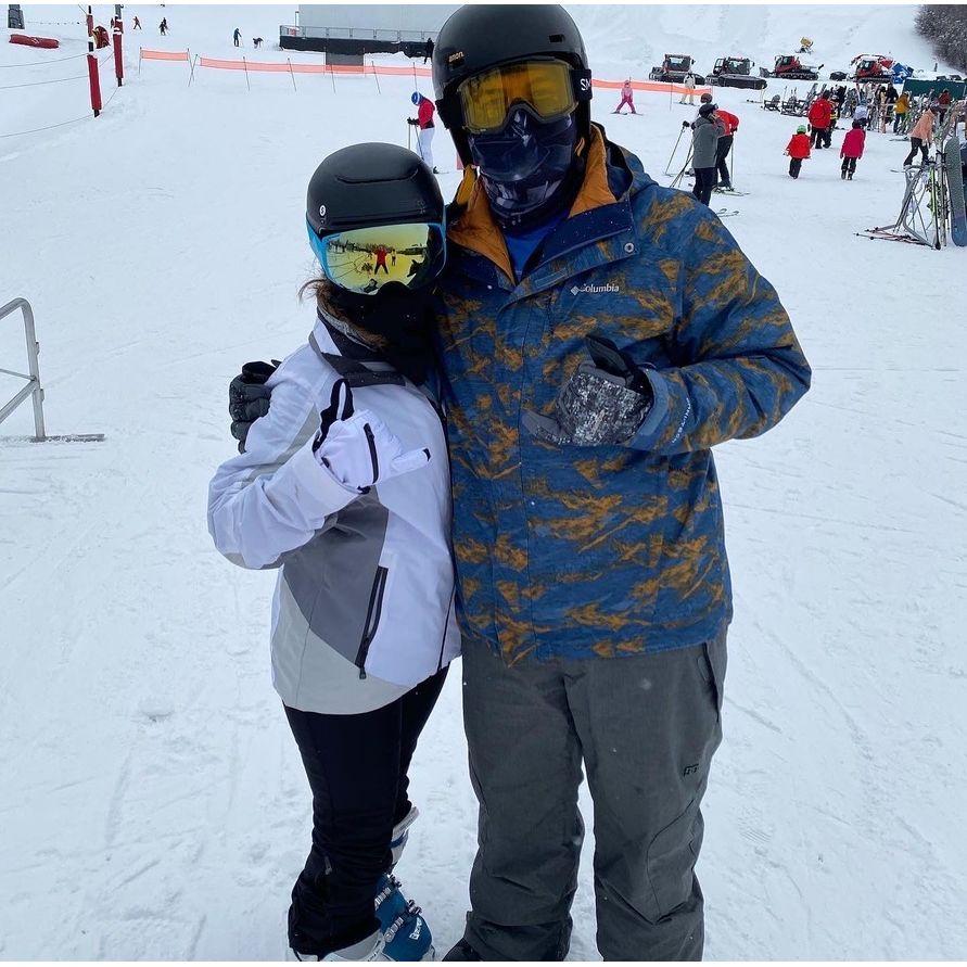 Our first ski trip together, December 2021.