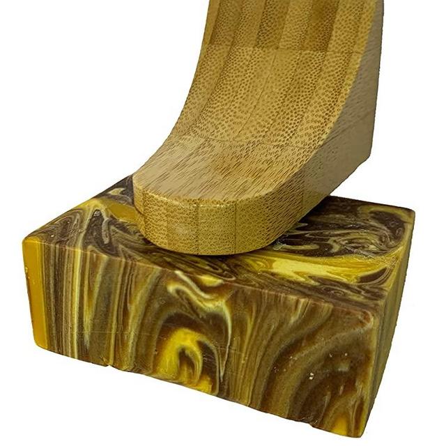 Ecofaze Multipurpose Eco-Friendly Bamboo Air Dry Magnetic Soap Holder Bath Kitchen Shower - No More Soggy Soaps